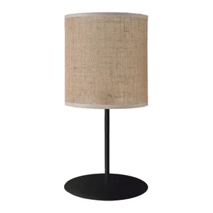 Stolikowa lampka Lamego 2030 Shilo tubka do jadalni abażur jutowy - Lampy stojące - miniaturka - grafika 1