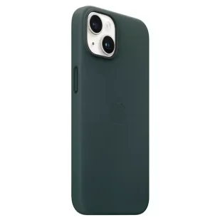 Etui APPLE Leather Case MagSafe do iPhone 14 Plus Leśna zieleń - Etui i futerały do telefonów - miniaturka - grafika 3