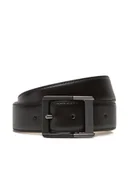 Paski - Calvin Klein Pasek Męski Classic Buckle Belt 38Mm LV04D7012G Czarny - miniaturka - grafika 1