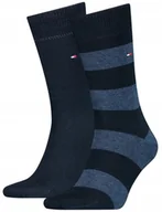 Skarpetki męskie - Tommy Hilfiger Skarpety Męskie 43-46 Granat - miniaturka - grafika 1