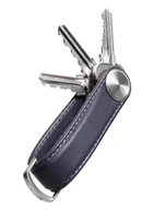 Etui na klucze - Skórzane etui organizer na klucze Orbitkey Key Organiser Pro Leather - sapphire - miniaturka - grafika 1
