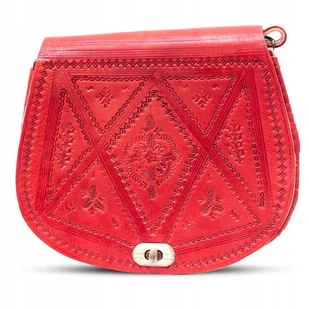 Torebka Damska Listonoszka Skórzana Na Ramię Orientalna Etniczna Z Maroko - Torebki damskie Torebka Damska Listonoszka Skórzana Na Ramię Orientalna Etniczna Z Maroko - Torebki damskie - miniaturka - grafika 1