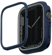 Akcesoria do smartwatchy - UNIQ etui Moduo Apple Watch Series 4/5/6/7/8/SE 44/45mm niebieski-szary/blue-grey - miniaturka - grafika 1