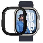 Akcesoria do smartwatchy - PanzerGlass Etui z osłoną ekranu Snappie Full Body do Apple Watch Ultra 2/1 49mm, czarne - miniaturka - grafika 1