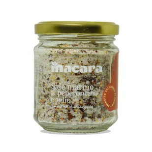 Sól morska Sycylijska z papryką chili i czosnkiem, 300 g / Macara - Sól - miniaturka - grafika 1