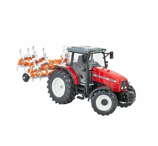 Britains Massey Ferguson kultywator - model lub pojazd - Samochody i pojazdy dla dzieci - miniaturka - grafika 1