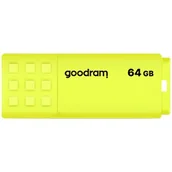 Pendrive - Goodram UME2 64GB żółty (0640Y0R11) - miniaturka - grafika 1