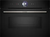 Piekarniki do zabudowy - Piekarnik z funkcją mikrofal BOSCH CMG7761B1 - miniaturka - grafika 1