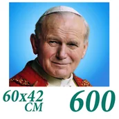 Puzzle - Puzzle Jan Paweł II Nr 1 600elem. 60x42cm - miniaturka - grafika 1