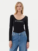 Body - Guess Body O5RM08 KBBU1 Czarny Slim Fit - miniaturka - grafika 1