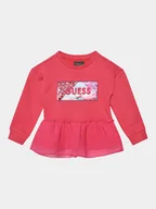 Bluzki damskie - Guess Bluzka K3BQ04 KAV34 Różowy Regular Fit - miniaturka - grafika 1