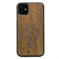 Etui i futerały do telefonów - Bewood Etui do Apple iPhone 11 Łapacz Snów Imbuia - miniaturka - grafika 1