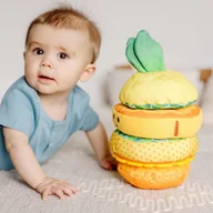 Łamigłówki - Układanka sensoryczna dla niemowląt Pineapple Soft Stacker Melissa & Doug - miniaturka - grafika 1