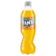 Soki i napoje niegazowane - Fanta zero Napój gazowany o smaku pomarańczowym 500 ml - miniaturka - grafika 1