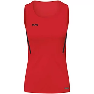 JAKO Unisex Tanktop Challenge Tanktop Challenge czerwony/czarny 36 - Koszulki i topy damskie - miniaturka - grafika 1