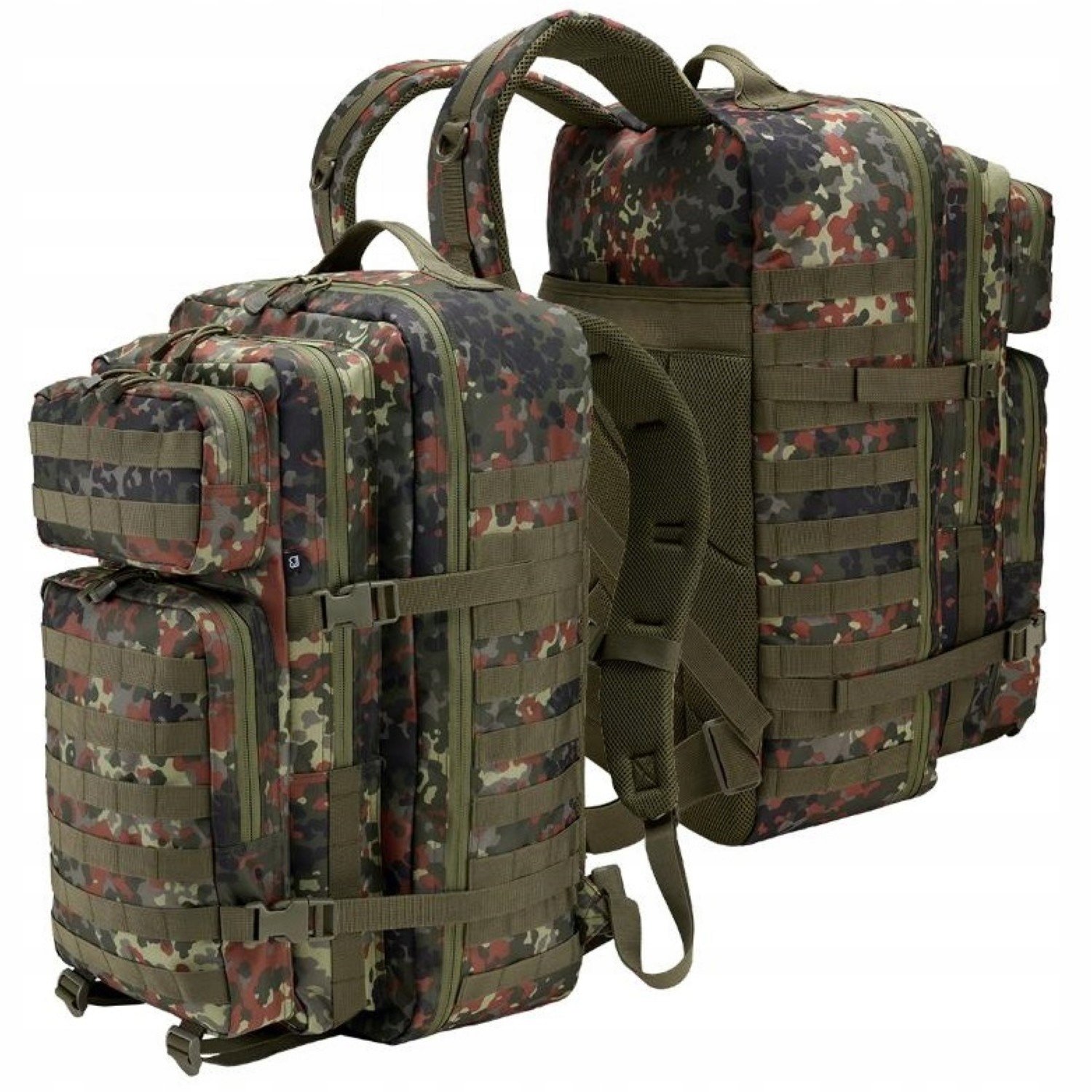 Plecak Wojskowy Brandit Taktyczny Us Cooper XL Flecktarn 65L