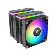 Tuning komputera - akcesoria - Thermaltake ASTRIA 600 Procesor Chłodnica powietrza 12 cm Czarny 2 szt. - miniaturka - grafika 1