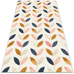Wewnętrzny dywan winylowy Drobne listki 80x120 cm - Dywany - miniaturka - grafika 1