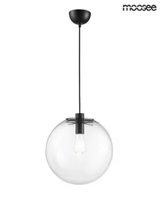 MOOSEE lampa wisząca SANDRA 30 czarna - Lampy sufitowe - miniaturka - grafika 1