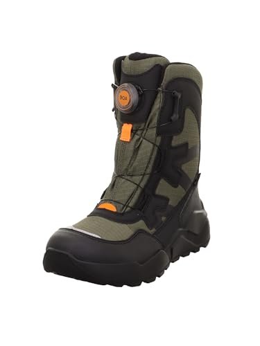 Superfit Rocket Gore-Tex śniegowce z ciepłą podszewką, zielone/pomarańczowe 7000, 40 EU szerokie, Zielony, pomarańczowy 7000, 40 EU szeroki