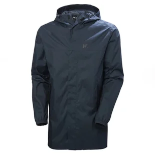 Męska Kurtka HELLY HANSEN VANCOUVER RAIN COAT 54097_597 – Granatowy - Kurtki męskie - miniaturka - grafika 1