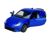 Samochody i pojazdy dla dzieci - WELLY SUBARU BRZ NIEBIESKI 1:34 SAMOCHÓD NOWY METALOWY MODEL - miniaturka - grafika 1