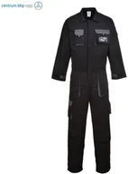 Odzież robocza - PORTWEST TX15 KOMBINEZON DWUKOLOROWY PORTWEST TEXO; CZARNY - miniaturka - grafika 1