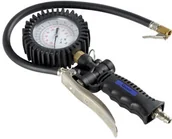 Akcesoria pneumatyczne - Geko Pistolet do pompowania kół 0-12bar duży manometr G03125 - miniaturka - grafika 1