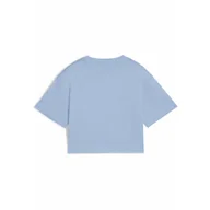 Odzież sportowa dziecięca - Młodzieżowa krótka koszulka Essentials 2 Colour z logo PUMA No. 1 PUMA - miniaturka - grafika 1