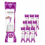 Worki na śmieci - Brabantia Worki do kosza na śmieci C PERFECTFIT 10-12 l, 200 szt. - miniaturka - grafika 1