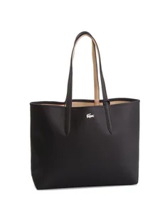Lacoste Torebka Shopping Bag NF2142AA Czarny - Torebki damskie - miniaturka - grafika 1