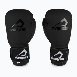 Rękawice bokserskie Overlord Rage czarne 100004-BK  16 oz - Rękawice bokserskie - miniaturka - grafika 1