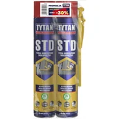 Pianki montażowe - Piana niskoprężna wężykowa STD wielosezonowa ERGO 750ml Tytan Professional 2 sztuki - miniaturka - grafika 1