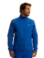 Kurtki i kamizelki sportowe męskie - Fischer Kurtka hybrydowa w kolorze niebieskim - miniaturka - grafika 1