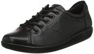 Sneakersy damskie - Ecco Damskie Soft 2.0, Sneakersy, Czarny, 38 EU - miniaturka - grafika 1