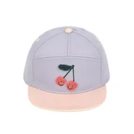 Czapeczki dla niemowląt - Lassig Czapka z daszkiem dziecięca Little Gang Cherry lilac/peach 2-6 lat - miniaturka - grafika 1