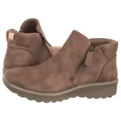 Botki damskie - Botki Lovely Vibe Fall In Bloom Mushroom 158952/MUSH (SK195-b) Skechers - miniaturka - grafika 1