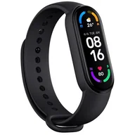 Smartband - Xiaomi Mi Band 6 NFC Czarny - miniaturka - grafika 1
