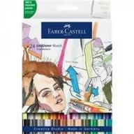 Przybory szkolne - Faber-Castell Pisak dwustronny Goldfaber 24 kolory - miniaturka - grafika 1