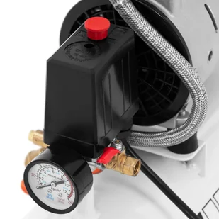 Kompresor bezolejowy sprężarka powietrza 9 litrów 4-7 bar 550 W - Sprężarki i kompresory - miniaturka - grafika 3
