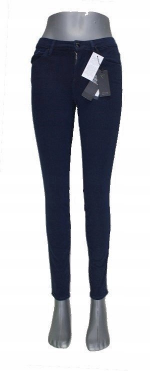 Guess Annette jeansy damskie W72A99D2G30 wyszczuplające rurki oryg. W26/L30