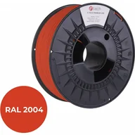 Filamenty i akcesoria do drukarek 3D - Filament do drukarki 3D C-TECH PREMIUM LINE, PLA, RAL2004, 1,75mm, 1kg, Pure orange - miniaturka - grafika 1