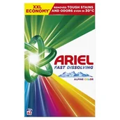 Środki do prania - Proszek do prania ARIEL Fast Dissolving Alpine Fresh Color 3.46 kg - miniaturka - grafika 1
