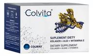 Suplementy naturalne - Colway Colvita kolagen + algi + witamina E 120 kaps col029 - miniaturka - grafika 1