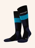 Skarpetki damskie - Cep Skarpety Narciarskie Merino Compression Z Wełną Merino blau - miniaturka - grafika 1