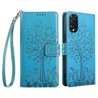 Portfele - Do TCL 505 Case Portfel Stojak Skórzany kwiatowy pokrowiec na telefon Hurtowy dostawca Wielobarwny Style E - miniaturka - grafika 1