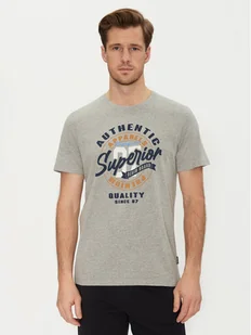 Blend T-Shirt 20717758 Szary Regular Fit - Koszulki męskie - miniaturka - grafika 1