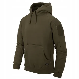 Bluza Męska z Kapturem Kangurka Urban Tactical Hoodie Helikon Zielona Xs - Bluzy męskie - miniaturka - grafika 1