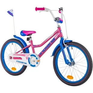 Indiana Rower dziecięcy Roxy Kid 20 dla dziewczynki Różowy - Rowery - miniaturka - grafika 1