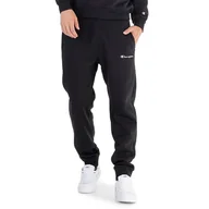 Spodnie sportowe męskie - Spodnie Champion Rib Cuff 219421-KK001 - czarne - miniaturka - grafika 1
